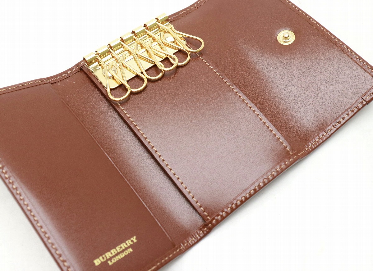 楽天市場】【未使用品】BURBERRY バーバリー キーケース 6連キーケース