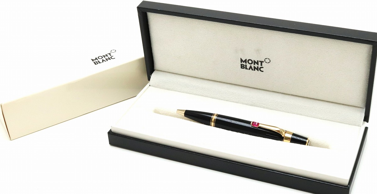楽天市場】MONTBLANC モンブラン ボエム ルージュ ボールペン 黒