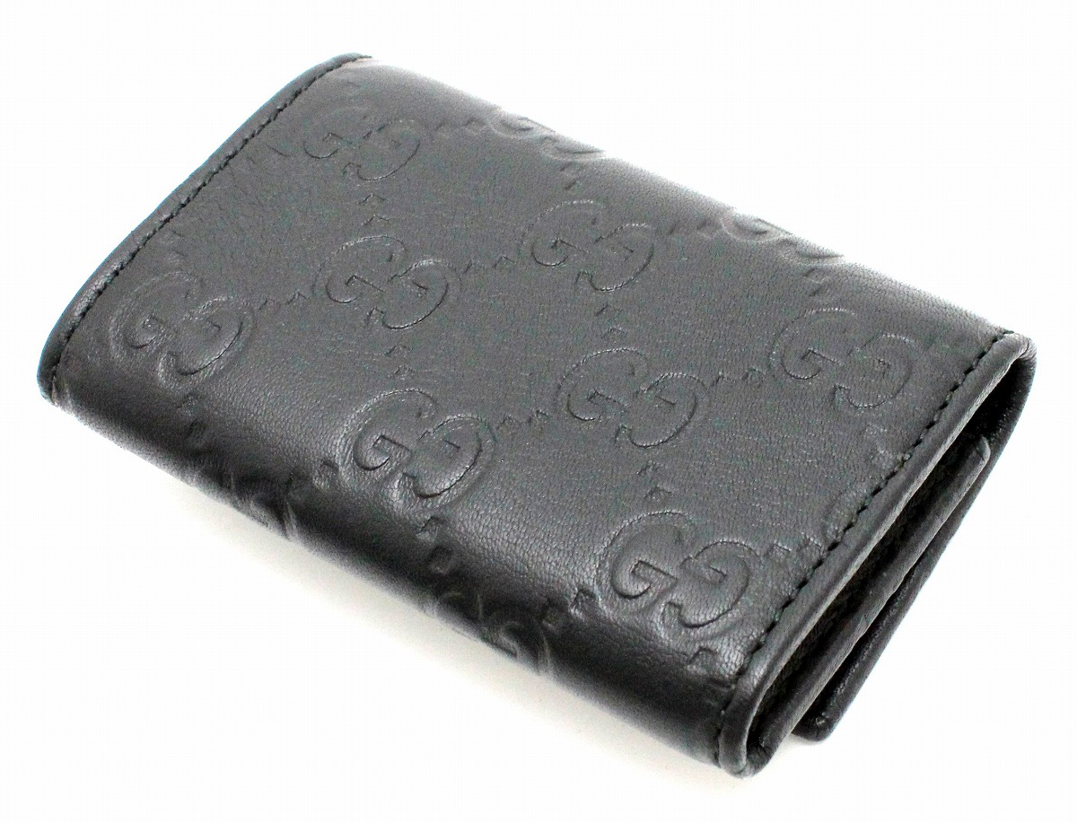 楽天市場】【新品未使用品】GUCCI グッチ グッチシマ レザー カーフ 6