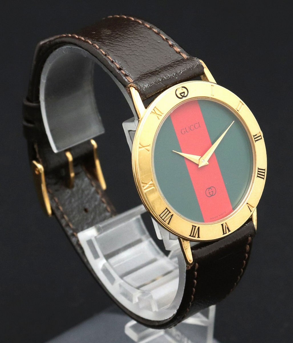 楽天市場】【ウォッチ】GUCCI グッチ シェリー文字盤 GP ゴールド