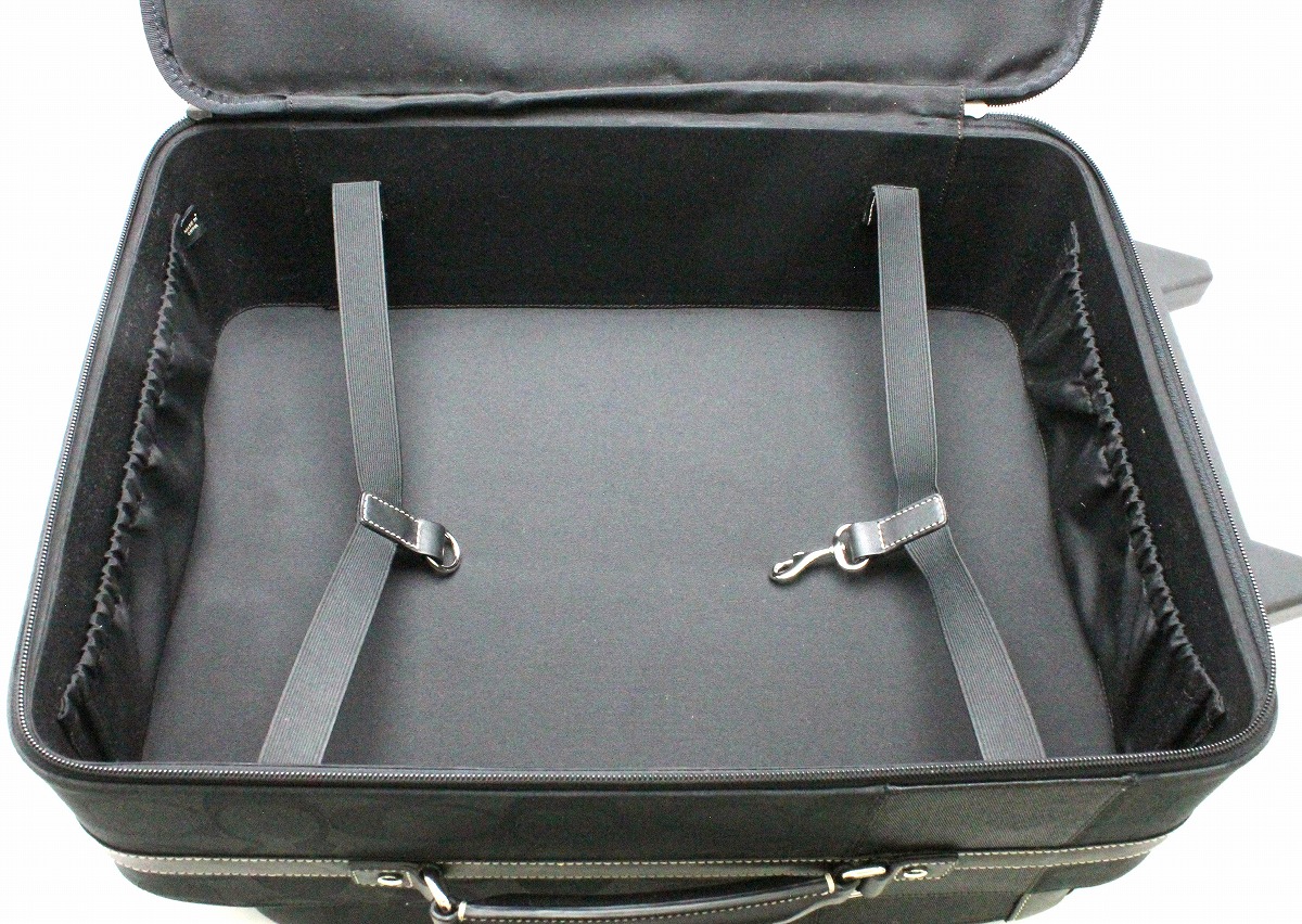 楽天市場】【未使用品】【バッグ】COACH コーチ シグネチャー キャリー