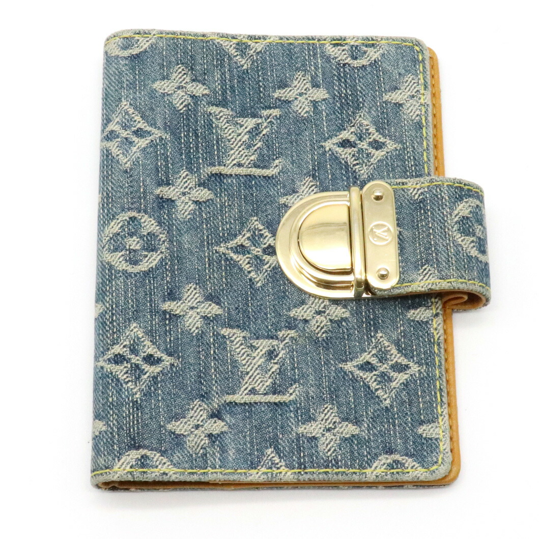 楽天市場】LOUIS VUITTON ルイ ヴィトン モノグラムデニム アジェンダ