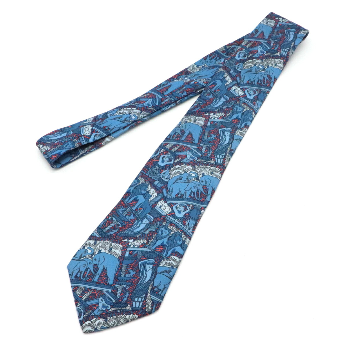 楽天市場】【アパレル】HERMES エルメス ネクタイ 象 エレファント