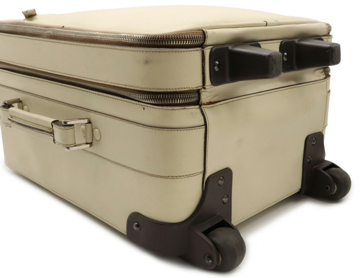 楽天市場】【バッグ】PRADA プラダ サフィアーノ キャリーバッグ