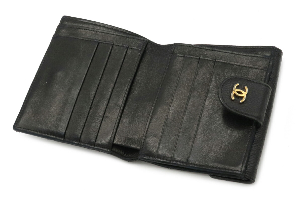 楽天市場】【財布】CHANEL シャネル ビコローレ 2つ折 Wホック財布