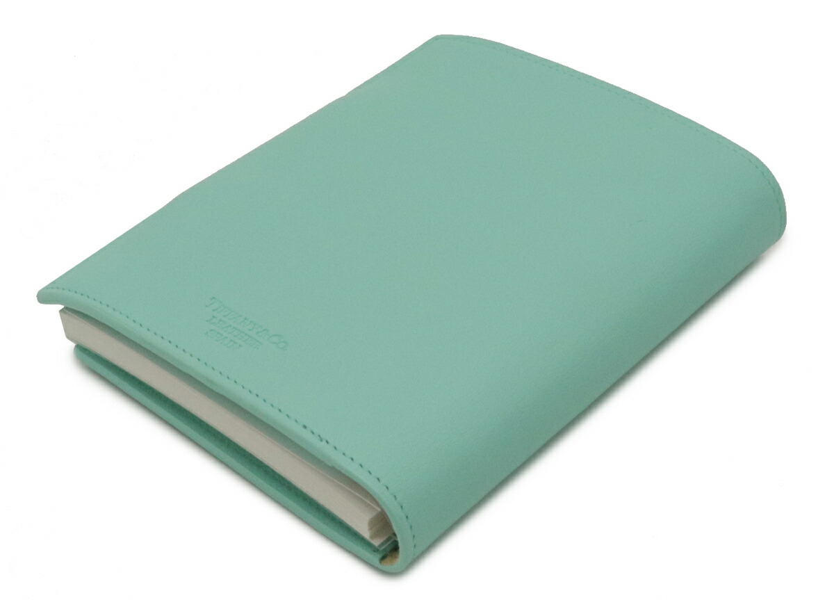 新品未使用】Tiffany ティファニー.レザーノートブック オシャレ