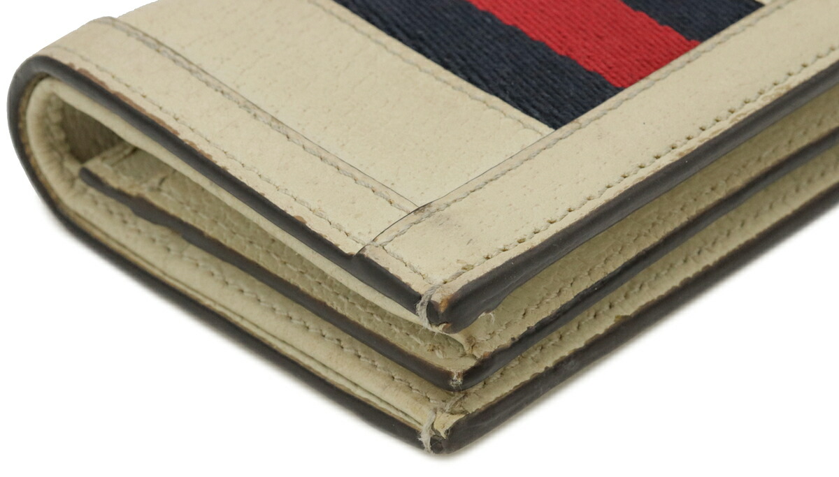 楽天市場】【財布】GUCCI グッチ オフィディア ウェブ シェリーライン