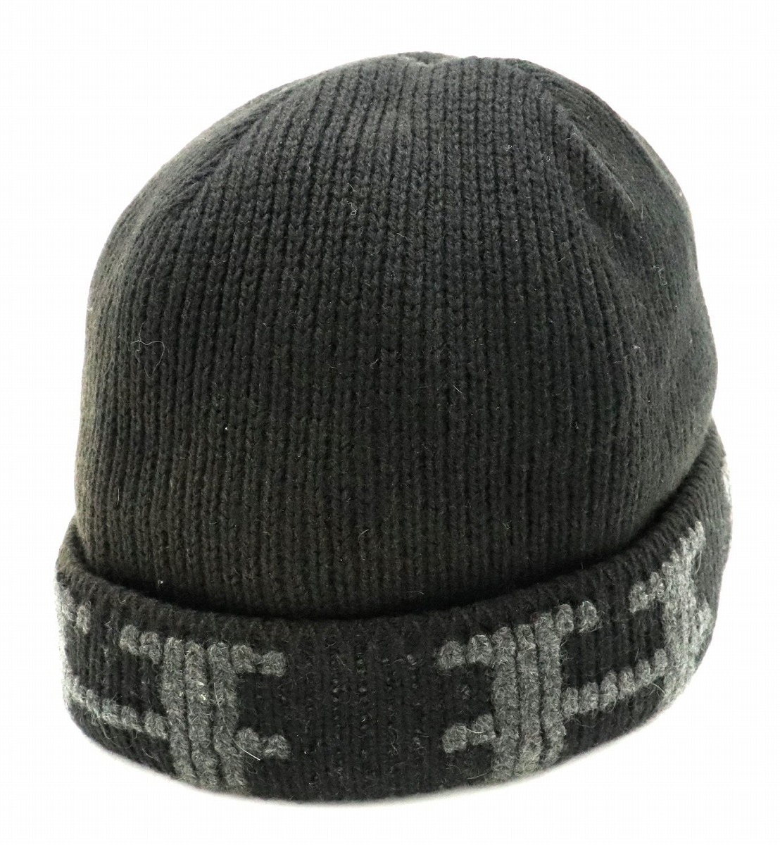 楽天市場】【アパレル】HERMES エルメス ニット帽 帽子 Hロゴ カシミヤ