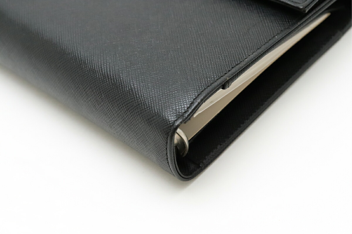 楽天市場】PRADA プラダ 手帳カバー 6穴式手帳カバー システム手帳