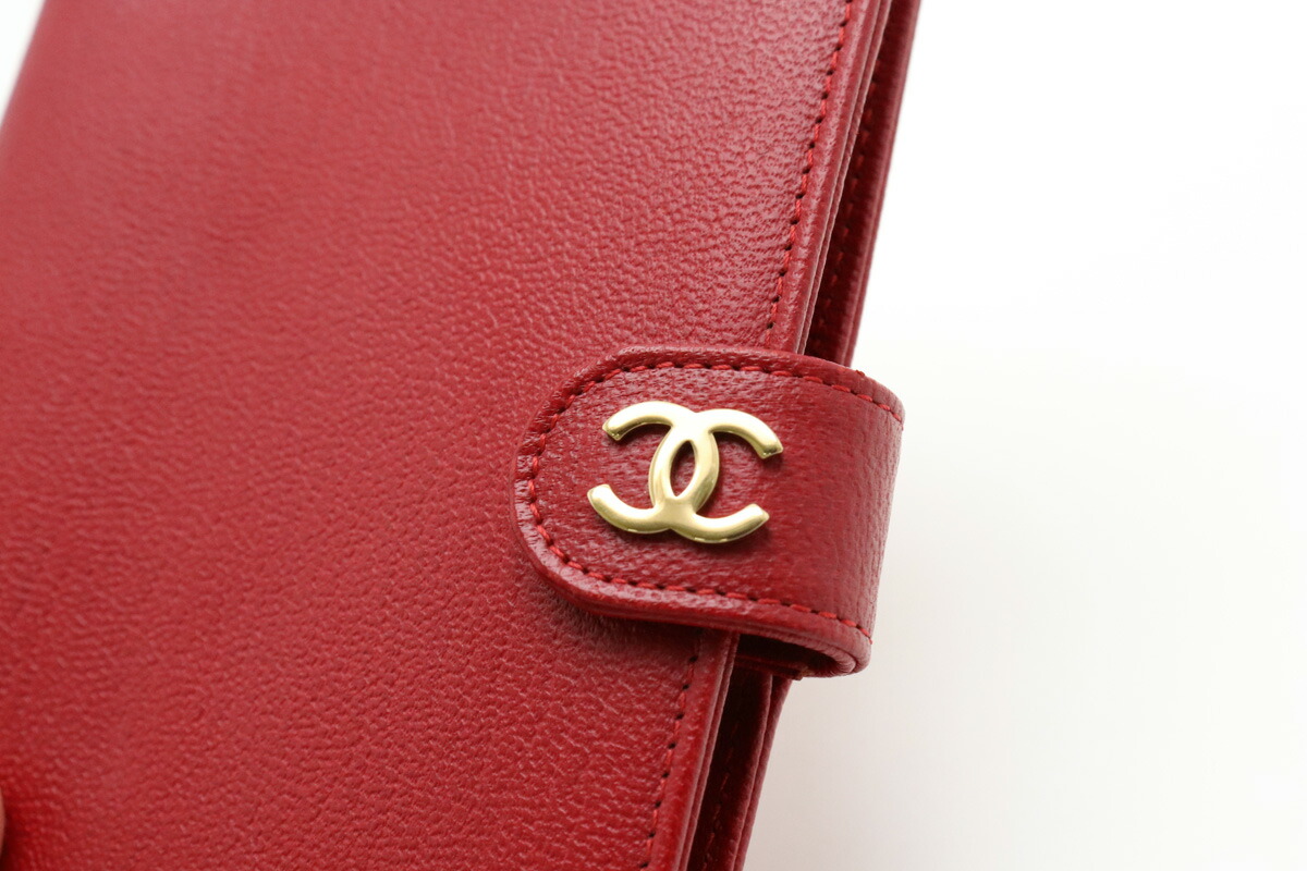 楽天市場】CHANEL シャネル ココマーク アジェンダ 手帳カバー 手帳