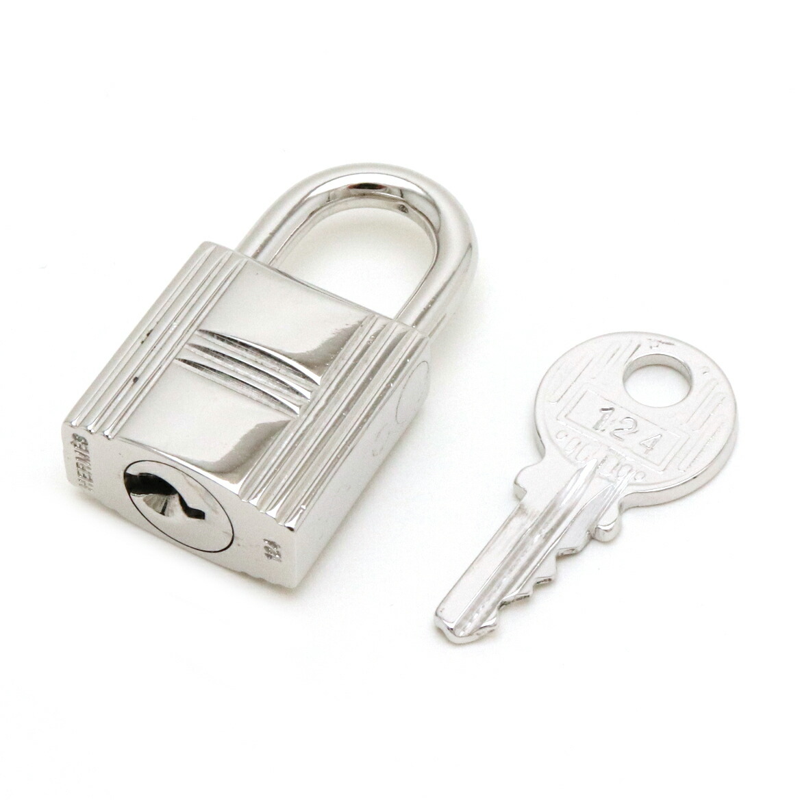 楽天市場】【新品仕上げ済】HERMES エルメス カデナ パドロック No.124