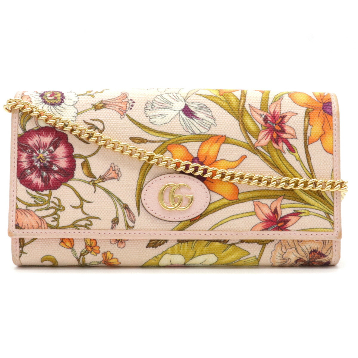 gucci 財布 二つ折り フローラの通販 GUCCI グッチ 二つ折り財布