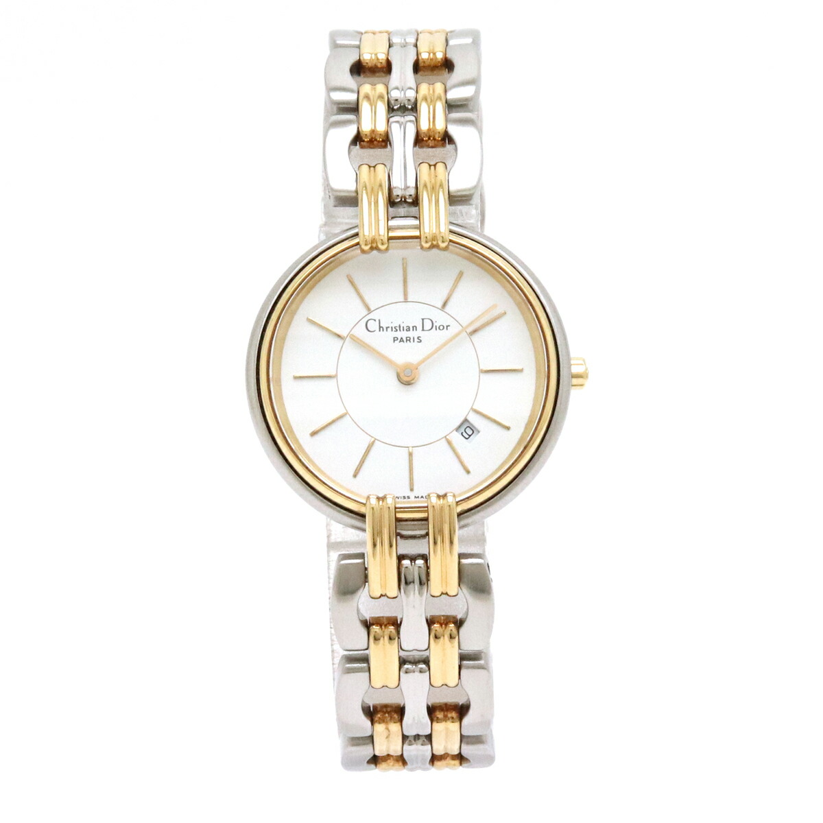 お値下中‼️】クリスチャンディオール レディース腕時計 ホワイト文字