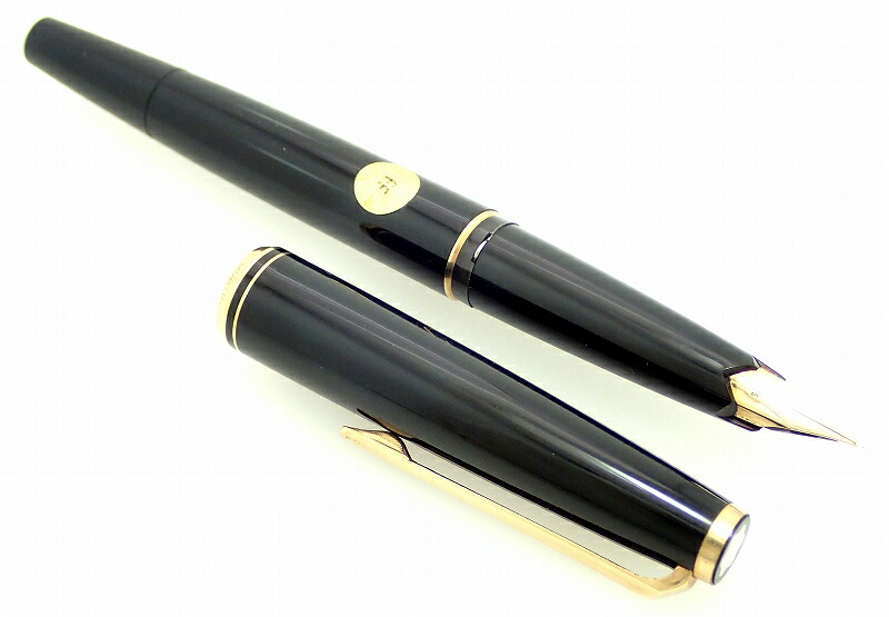 楽天市場】MONTBLANC モンブラン 万年筆 ペン先14K EF 細字 黒