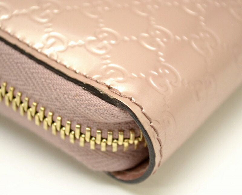 ✨極美品✨GUCCI トップ グッチ シャイニーマイクログッチシマ リボン