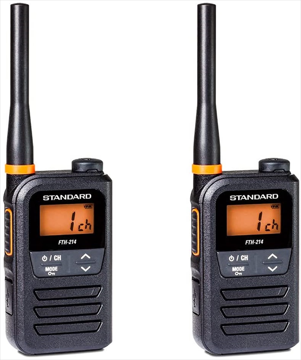 特定小電力トランシーバー STANDARD FTH-307 2個 FTH-307 | 業務用無線機・