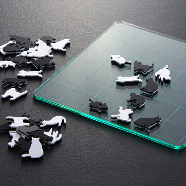 楽天市場】【残り僅か】SHIRONEKO・KURONEKOリバーシ猫 オセロ ボード