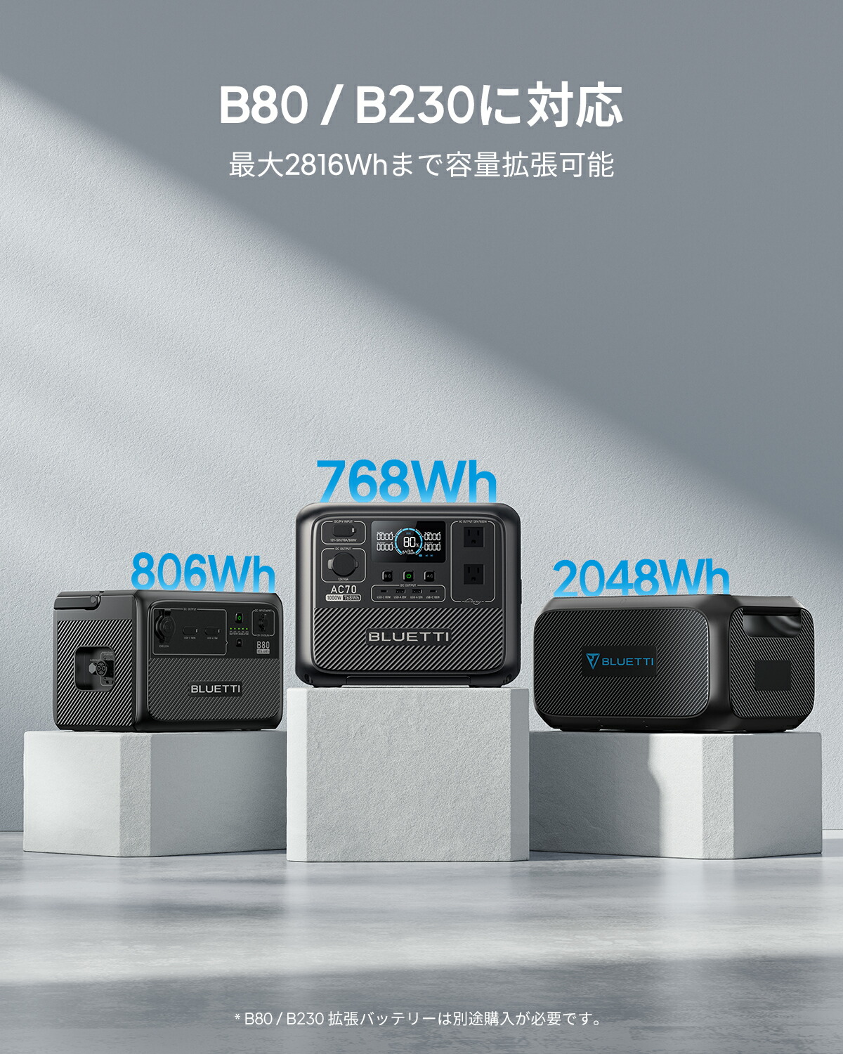 BLUETTI 小型ポータブル電源 AC70 NO.5 楽天市場】【大特価！クーポン