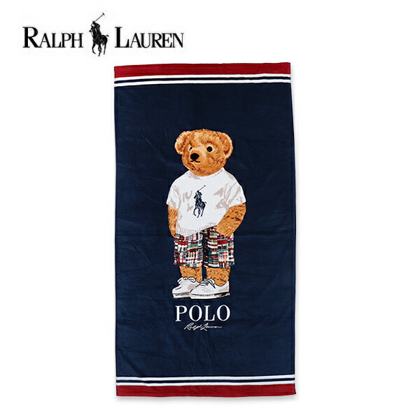 ポロラルフローレン ポロベアー ビーチタオルバスタオル (Ralph Lauren