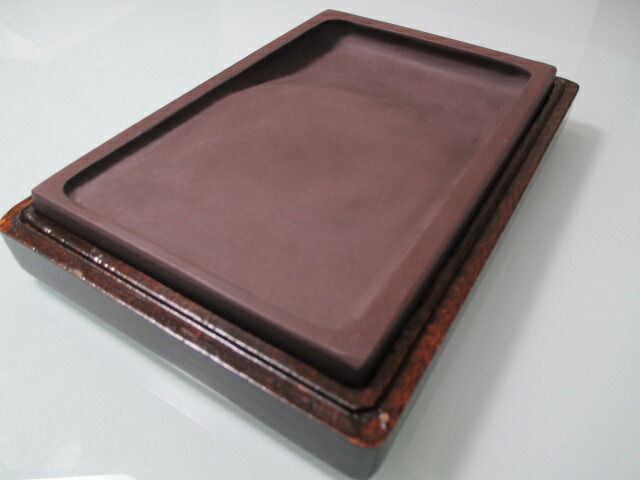 楽天市場】宋抗端渓硯【長方硯(6吋)】(定価12100円 SU 木箱入)【書道