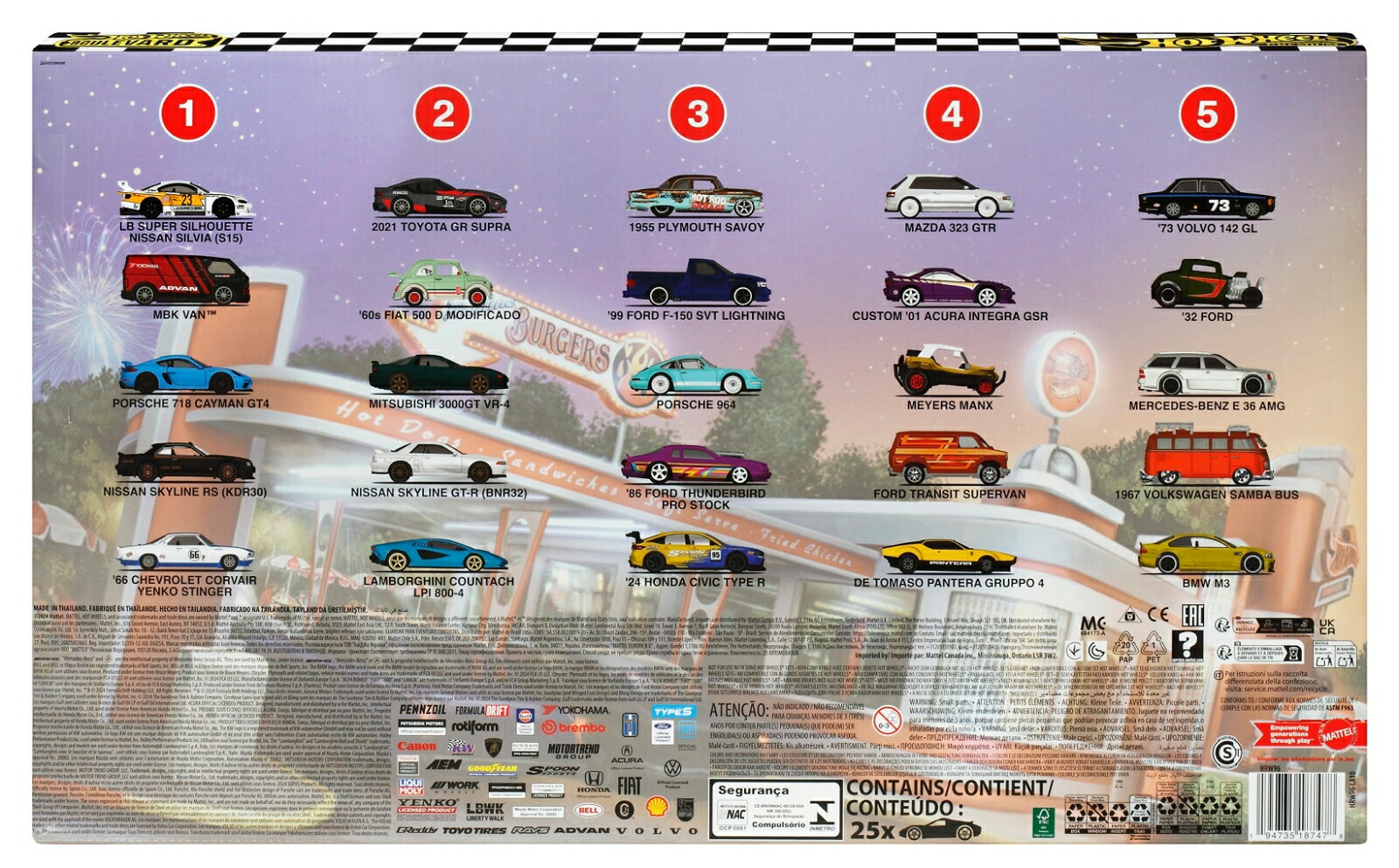 楽天ブックス: ホットウィール(Hot Wheels) ブールバード 25カー