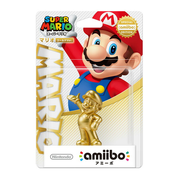 楽天ブックス: amiibo マリオ【ゴールドVer.】 （スーパーマリオ