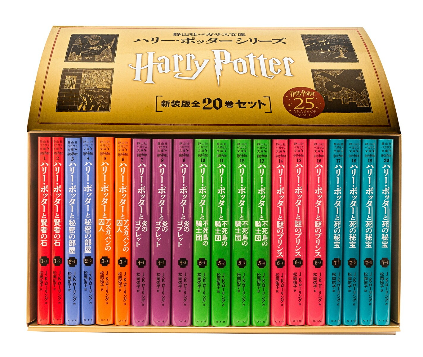 ハリー・ポッターシリーズ 全巻セット 木箱入り ハリー・ポッター 静山