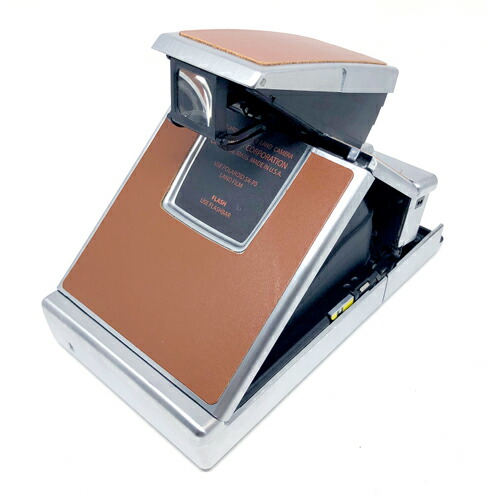 楽天市場】 Polaroid ポラロイド SX-70 Original シルバー×ブラウン