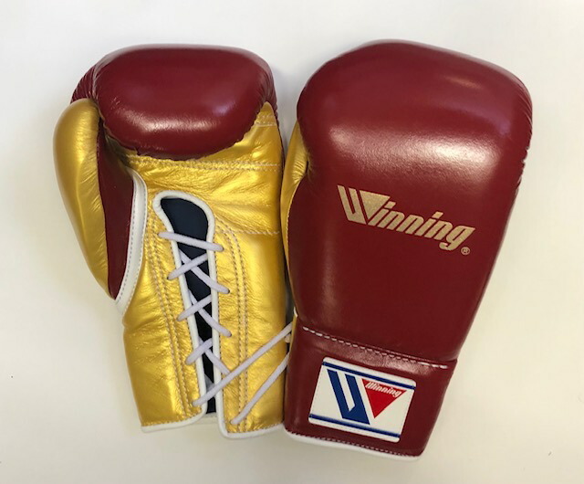 Winning ウイニング ボクシンググローブ 本革 10oz 赤