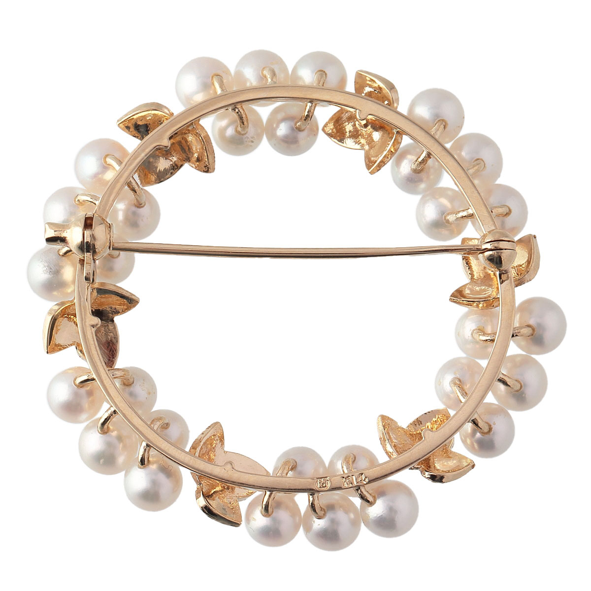 ミキモトベビーパールブローチサークル