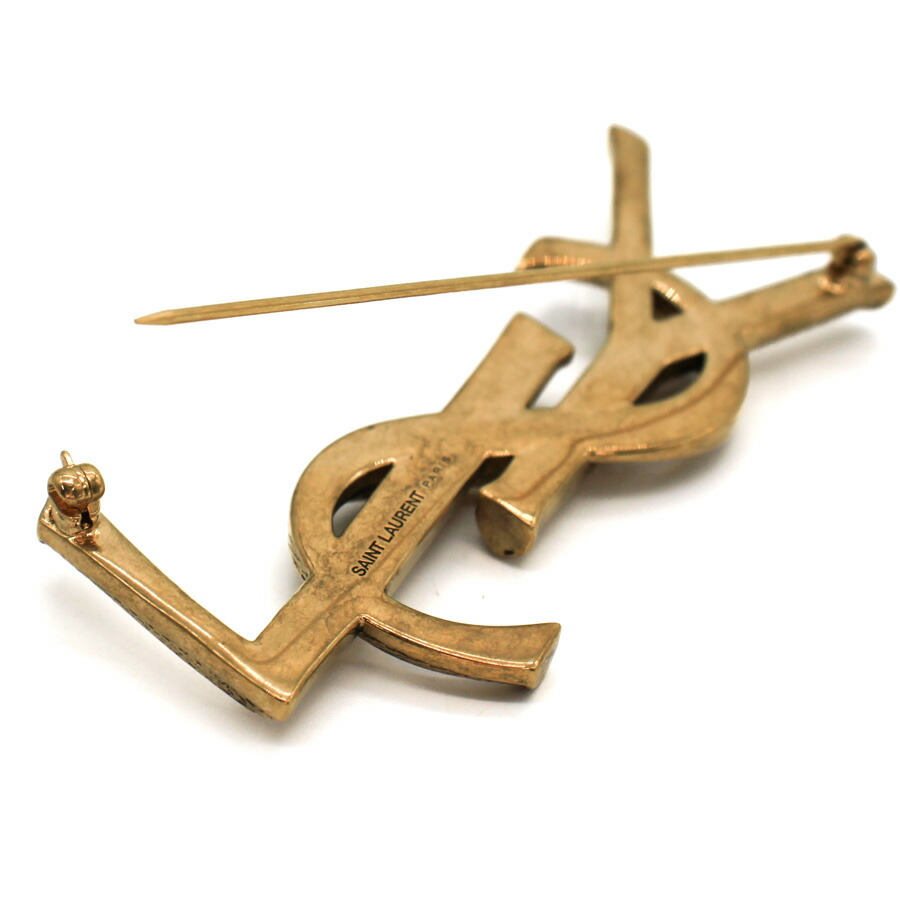 楽天市場】SAINT LAURENT サンローラン 700582 Y1500 8204 ブローチ