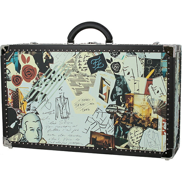 希少 FENDI フェンディ ヴィンテージレザー キャリーバッグ スーツ