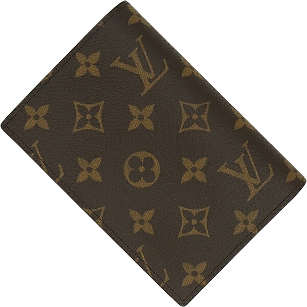 Louis Vuitton ルイヴィトン ブラックモノグラム パスポートケース