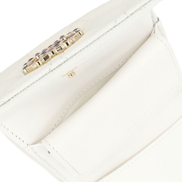 楽天市場】【新品】 シャネル 三つ折り財布 スモール フラップ