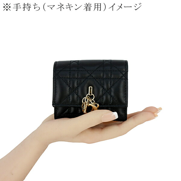 楽天市場】【未使用品】 ディオール 三つ折り財布 ハイビスカス L