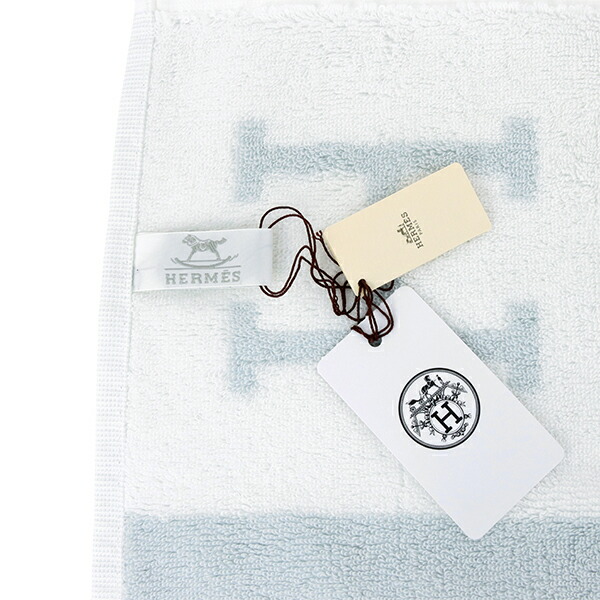 楽天市場】【新品】 エルメス タオル カレ アヴァロン Hロゴ ジャ