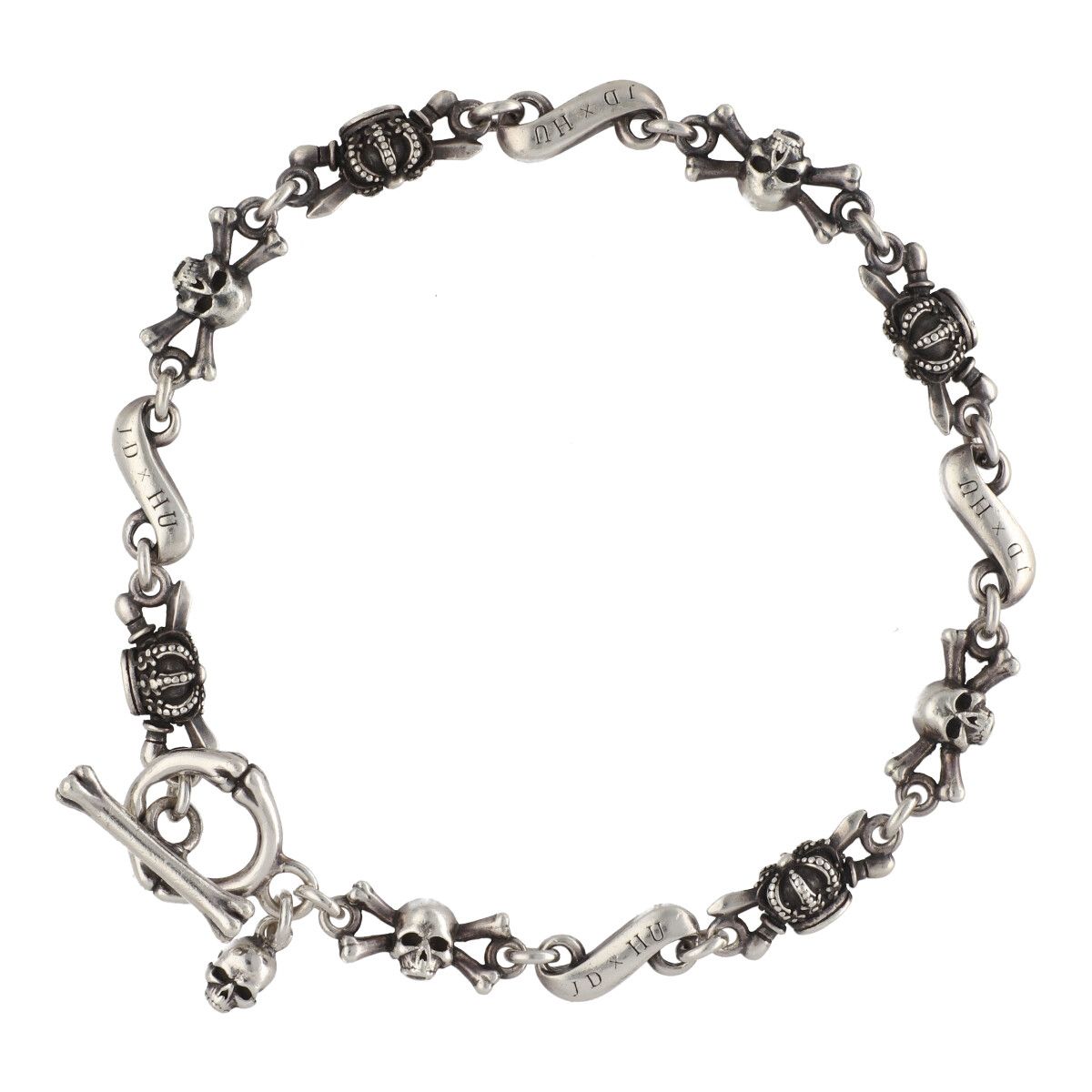 Justin Davis クロス&王冠ブレスレット ジャスティンデイビス Justin