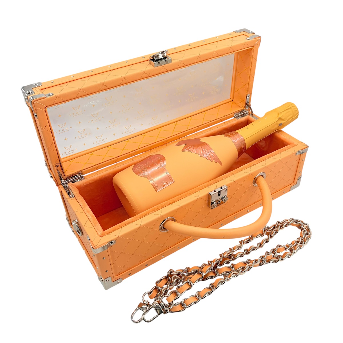 Angel シャンパン オレンジ 空瓶 エッグケース Angel シャンパン