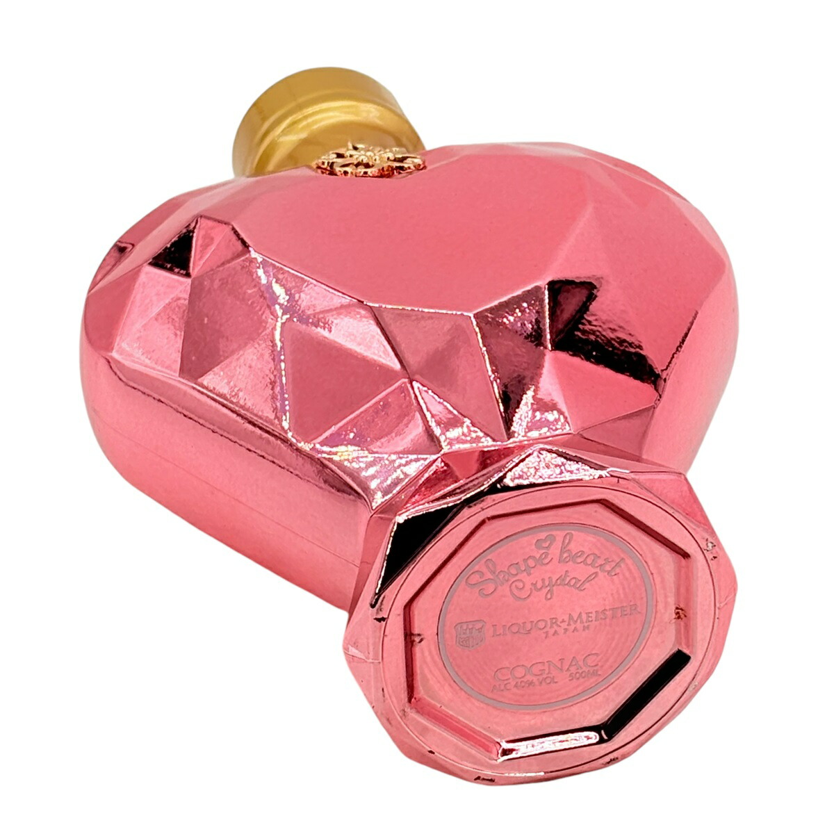 楽天市場】シェイプハート クリスタル 500ml ブランデー コニャック