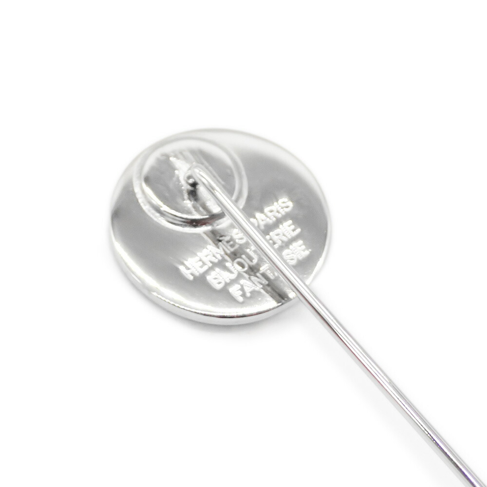 R&Aにこらす HERMES ブローチ セリエ ピン シルバー R&Aにこらす 様