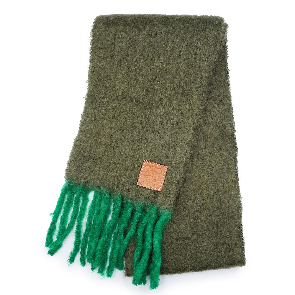 楽天市場】ロエベ（カラーグリーン）（マフラー・スカーフ｜バッグ