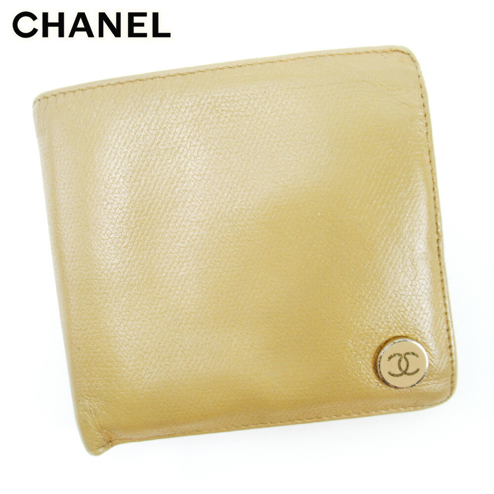 シャネル(CHANEL) ココボタン(coco button) 中古 メンズ長財布 | 通販
