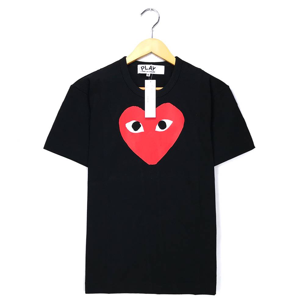 楽天市場】PLAY CdG Tシャツ ブラック Mサイズ コムデギャルソン