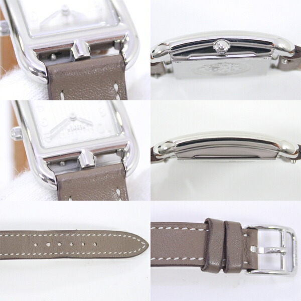 楽天市場】美品 HERMES エルメス ケープコッド 新型文字盤 CC1.210