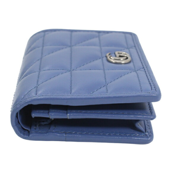 楽天市場】グッチ 二つ折り財布 コンパクトウォレット GGマーモント