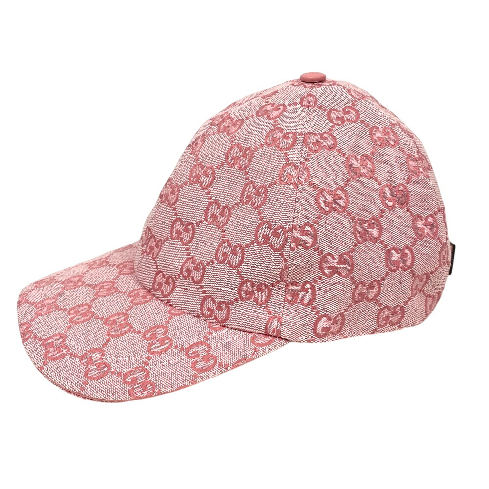 楽天市場】GUCCI/グッチ 748475 GGキャンバス キャップ ピンク