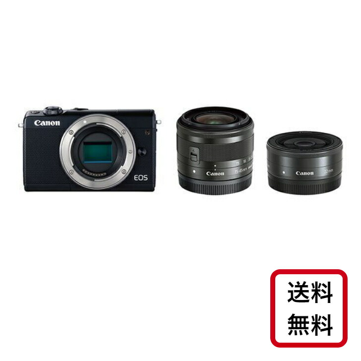 楽天市場】【新品】Canon ミラーレス一眼カメラ EOS M100 ダブルレンズ