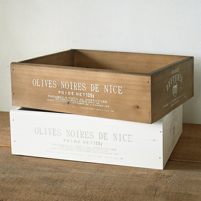 楽天市場】木箱 収納ボックス アンティーク フレンチ カントリー