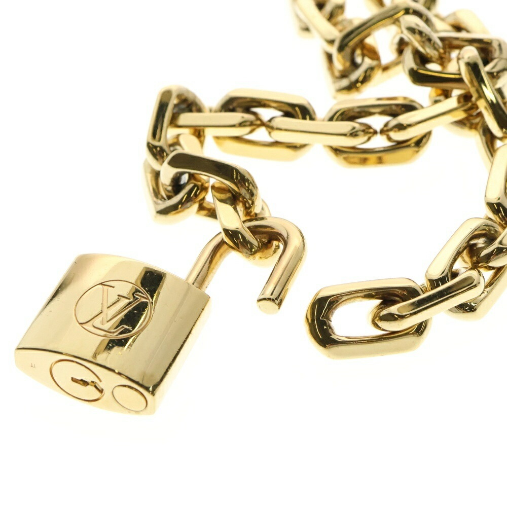 ルイヴィトン LOUIS VUITTON コリエ LVエッジ カデナ ネックレス