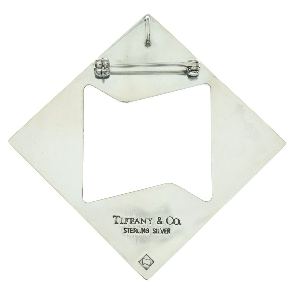楽天市場】TIFFANY&Co(ティファニー) スクエア ブローチ ピンバッジ